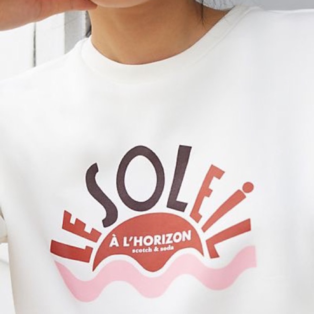 💕Scotch & Soda Le Soleil tee t shirt